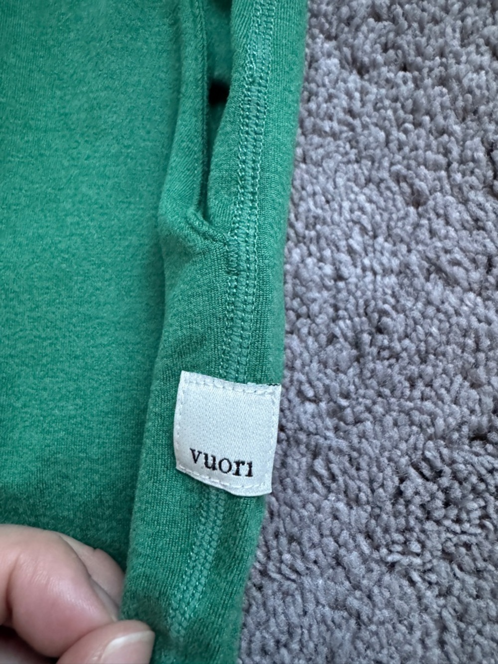 Vuori Green Drawstring Jogger Pants - Picture 2 of 5